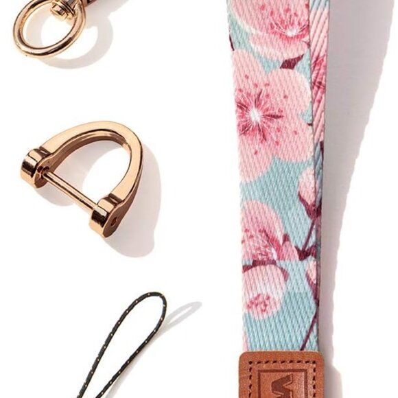 Wristlet Lanyard Strap for Keys, Original Pattern Design Wrist Keychain Holder - Picture 1 of 6